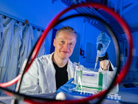 Porträt von Dr. Holger Bierhoff (Foto: Jens Meyer/Universität Jena)