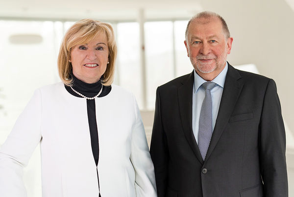Dr. Daniele Barthel und Prof. Dr. Alfred Nordheim, Vorstände des FLI Dr. Daniele Barthel und Prof. Dr. Alfred Nordheim, Vorstände des FLI