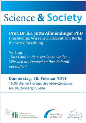 Poster Science & Society - Jutta Allmendinger