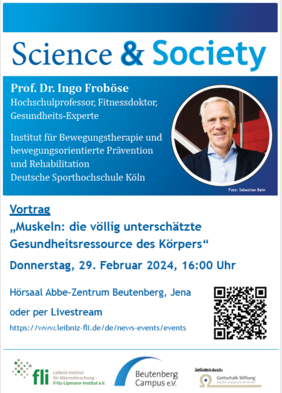 Science & Society Poster - Prof. Ingo Froböse