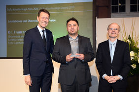 FLI: Francesco Neri receives Kovalevskaja Award 2016