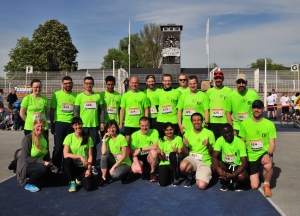 FLI-Teams beim "Jenaer Teamlauf"